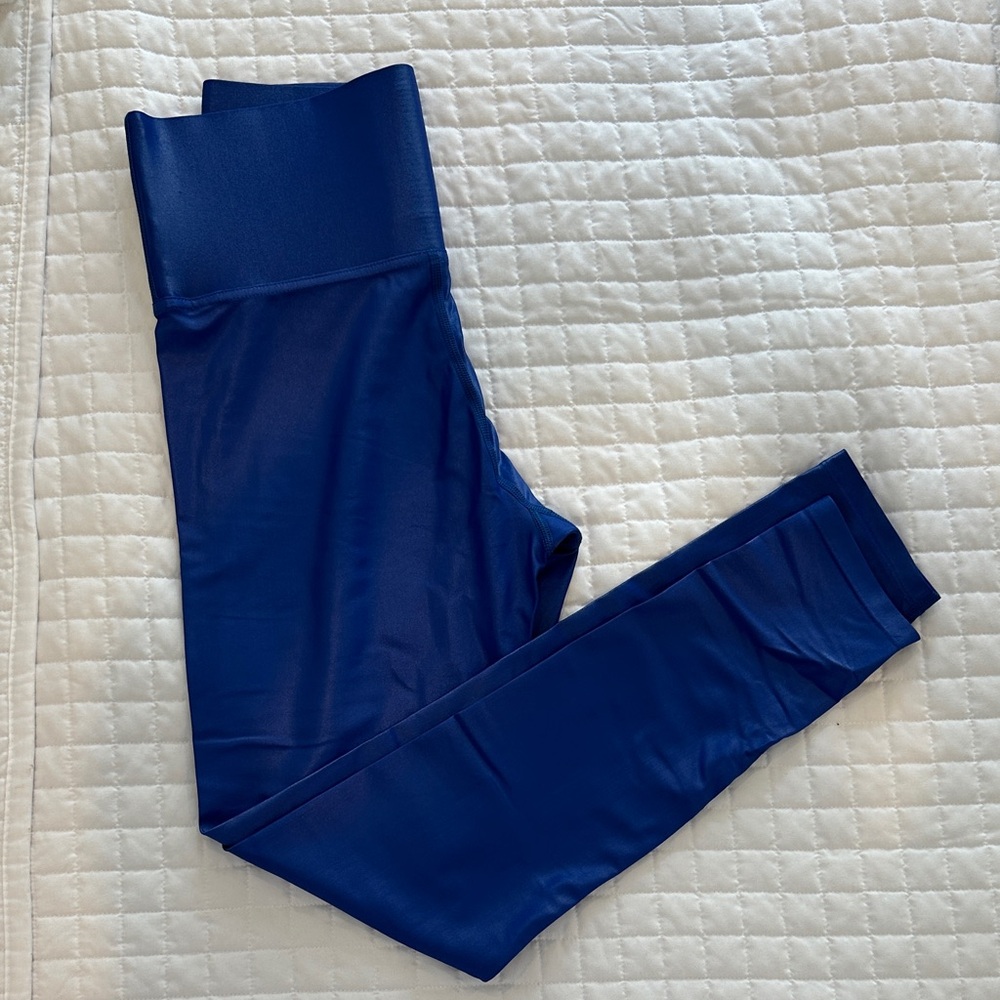 Carbon38 Cobalt Blue Liquid Leggings